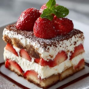Mascarpone dâu tây